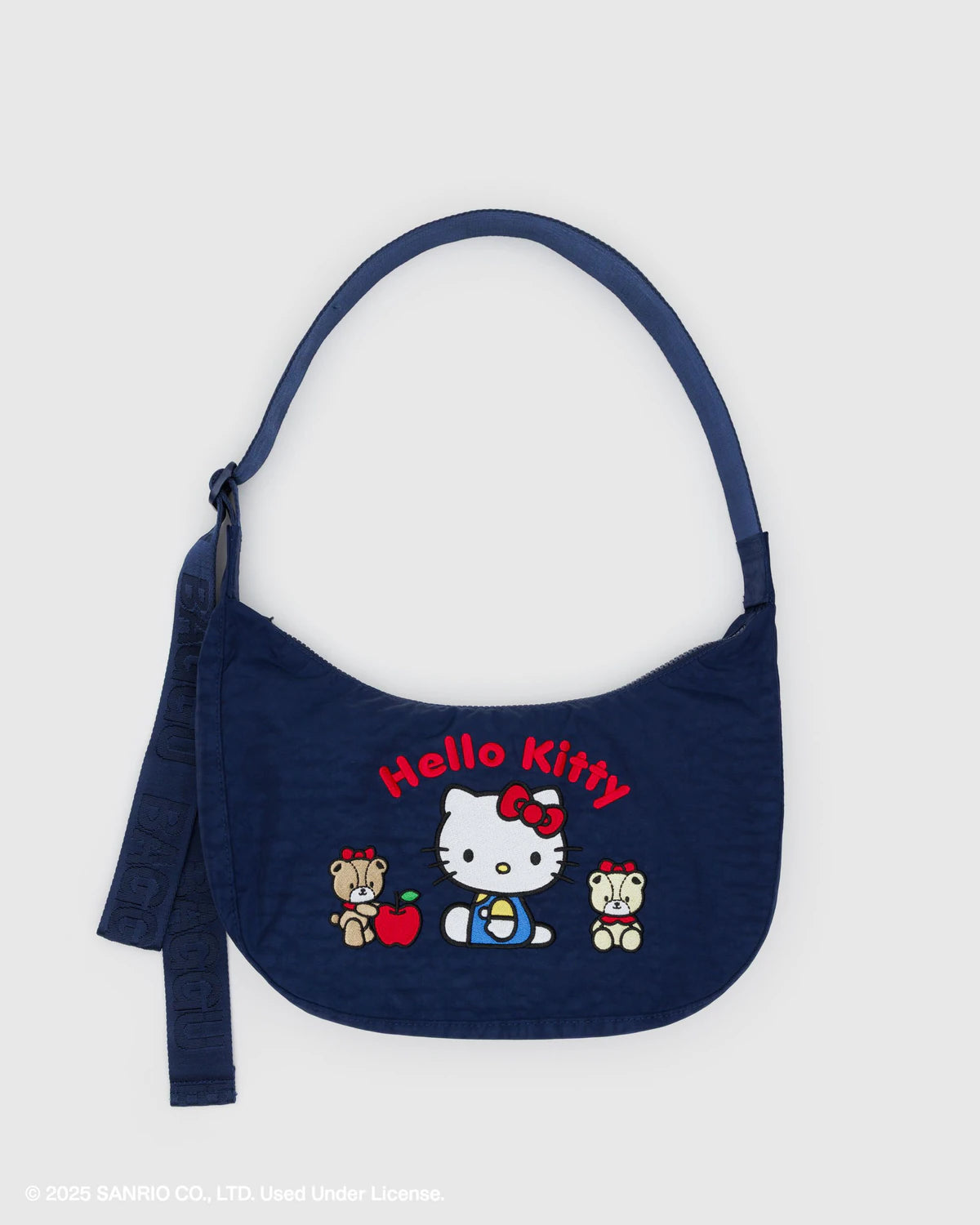 medium-nylon-crescent-bag-embroidered-hello-kitty-&-teddy