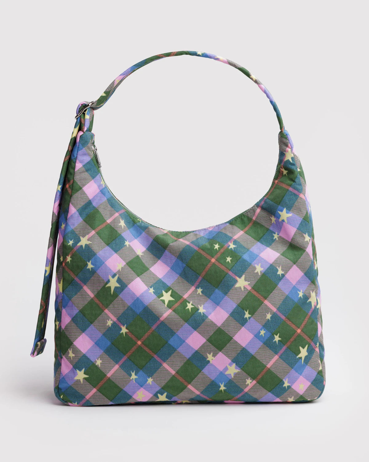 nylon-shoulder-bag-green-star-plaid