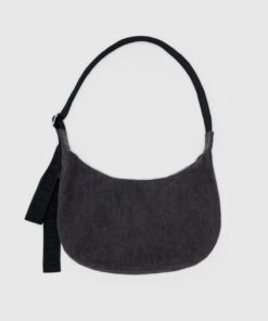 Medium Denim Crescent Bag