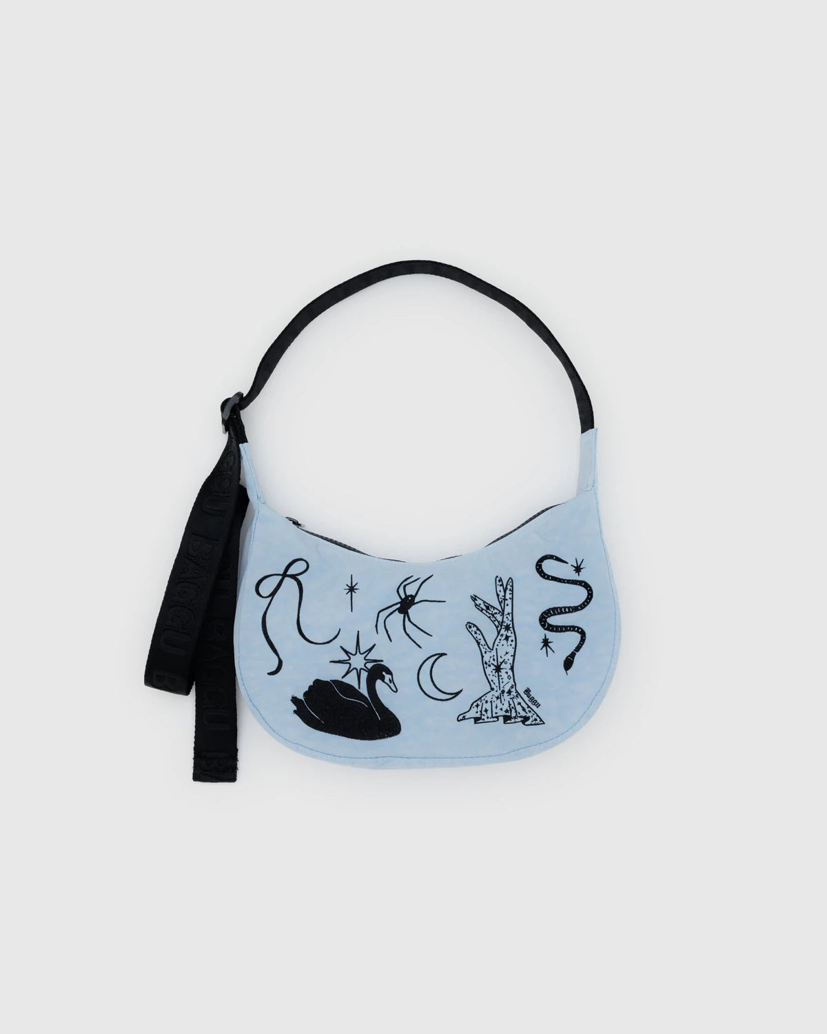 small-nylon-crescent-bag-embroidered-ballet-icons
