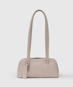 Alternative view of Small Recycled Leather Bowler Bag