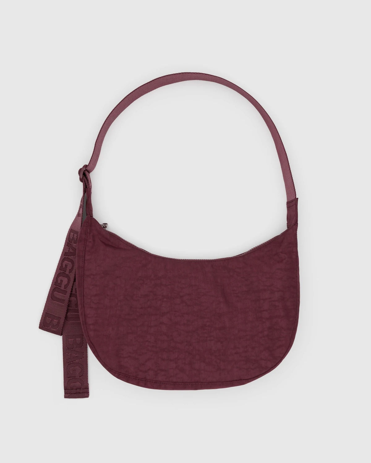 medium-nylon-crescent-bag-mahogany